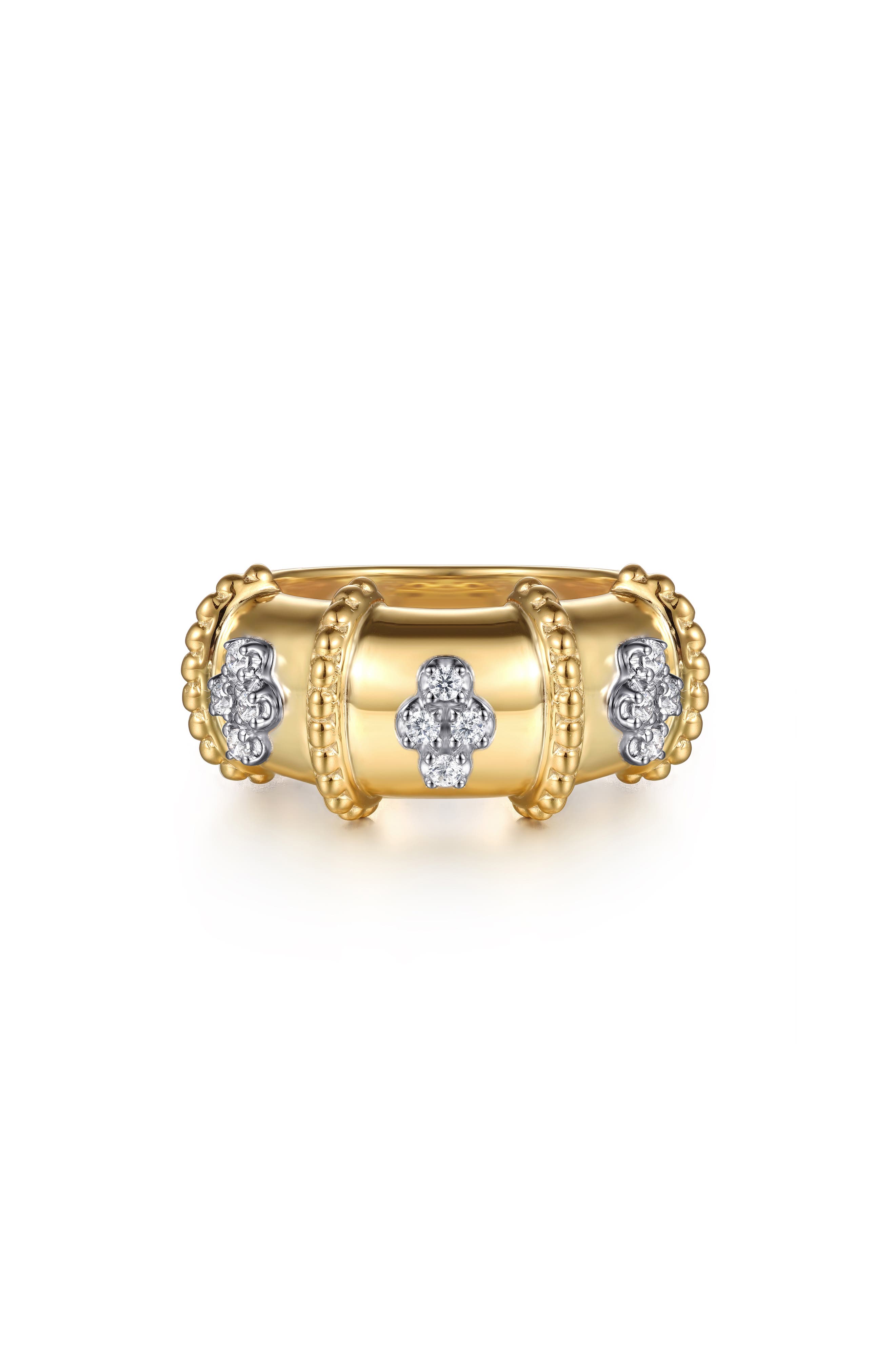 selected 14K YELLOW/ WHITE GOLD