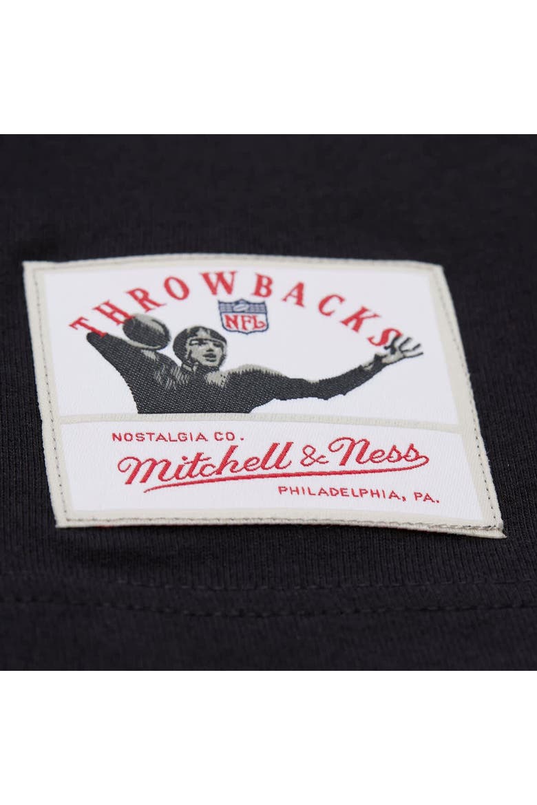 Men's Mitchell & Ness Black Kansas City Chiefs Retro Colorblock Tank Top, Alternate, color, Black