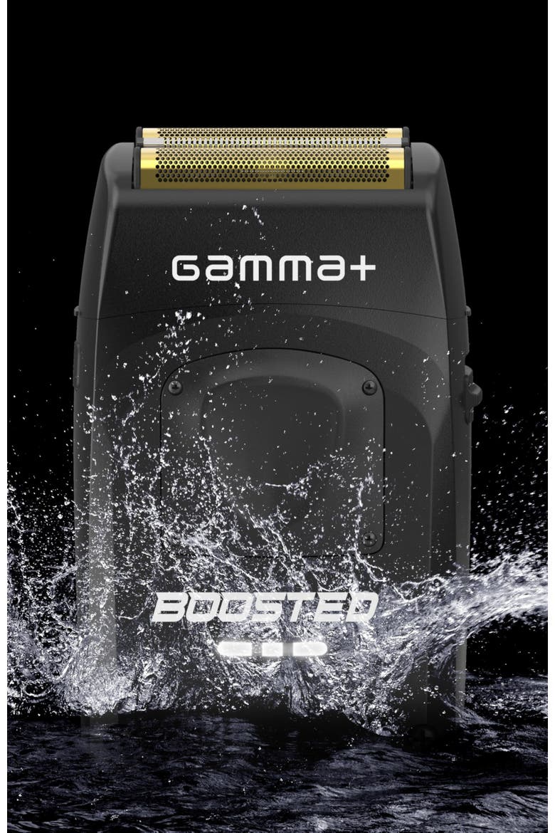 Boosted Cordless Double Foil Shaver, Alternate, color, Black