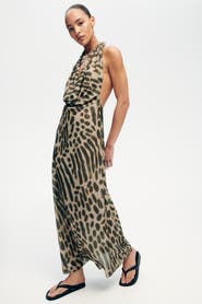 H&M Cowl-neck Maxi Dress