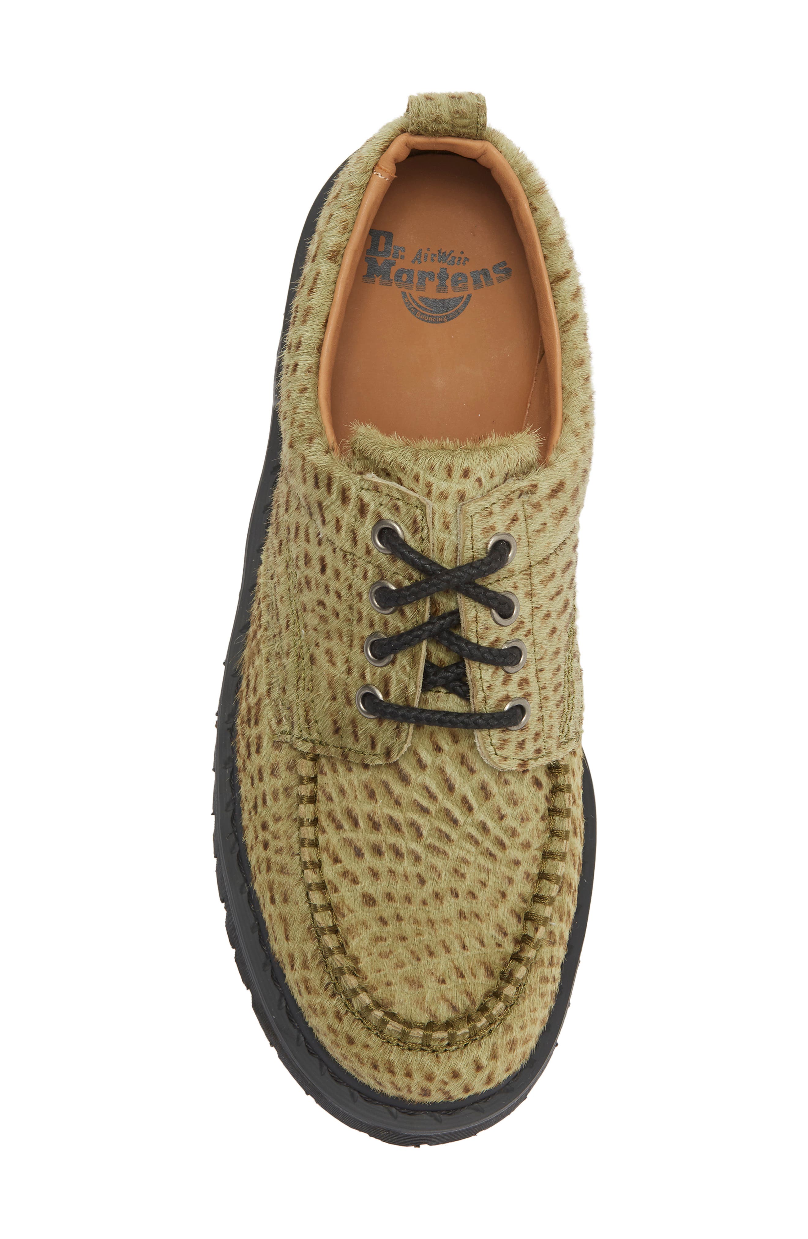 Dr. Martens Lowell Derby, Alternate, color, Olive Green