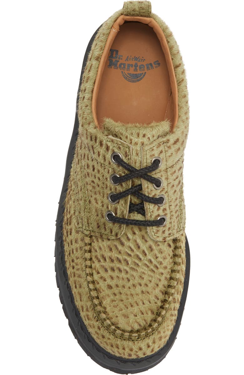 Dr. Martens Lowell Derby, Alternate, color, Olive Green