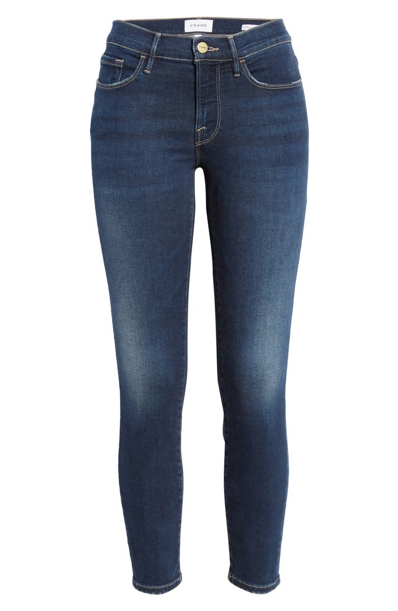FRAME Le Skinny de Jeanne Crop Skinny Jeans, Alternate, color, 