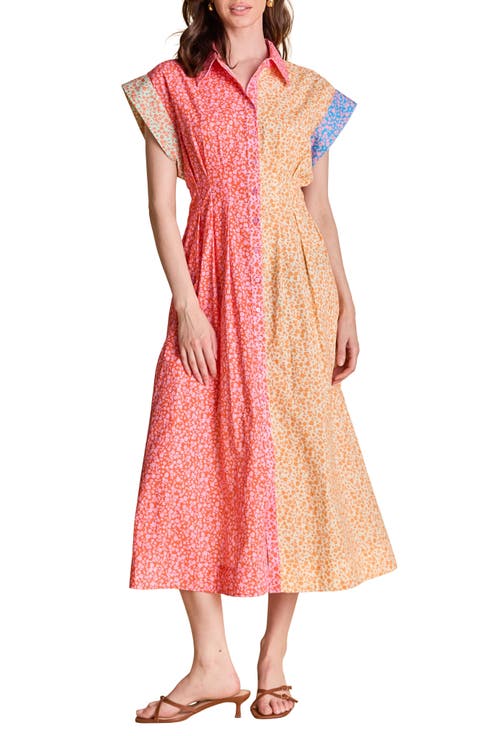 Colorblock Shirtdress