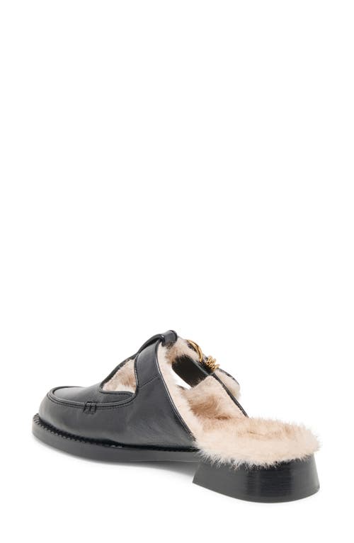 Dolce Vita Harlah Faux Fur Mule In Black