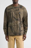 Carhartt Work In Progress Feather Tree Oversize Long Sleeve Organic Cotton T-Shirt