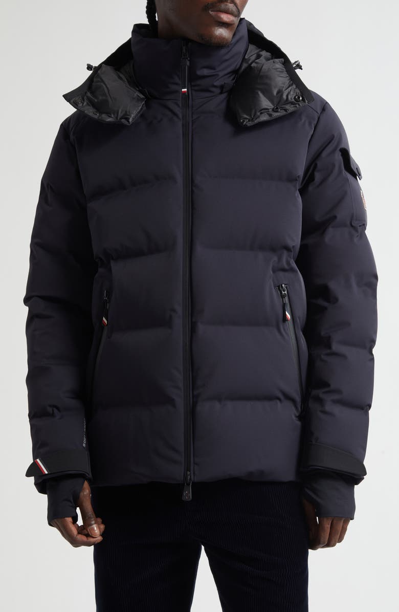 Moncler Montgetech Water Repellent Down Puffer Jacket, Main, color, Navy Blue