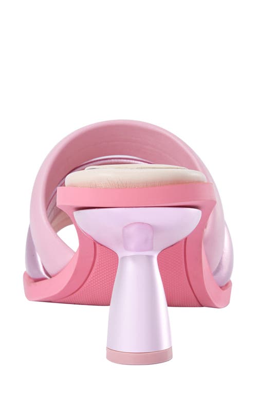 Ninety Union Candy Slide Sandal In Pastel Multi