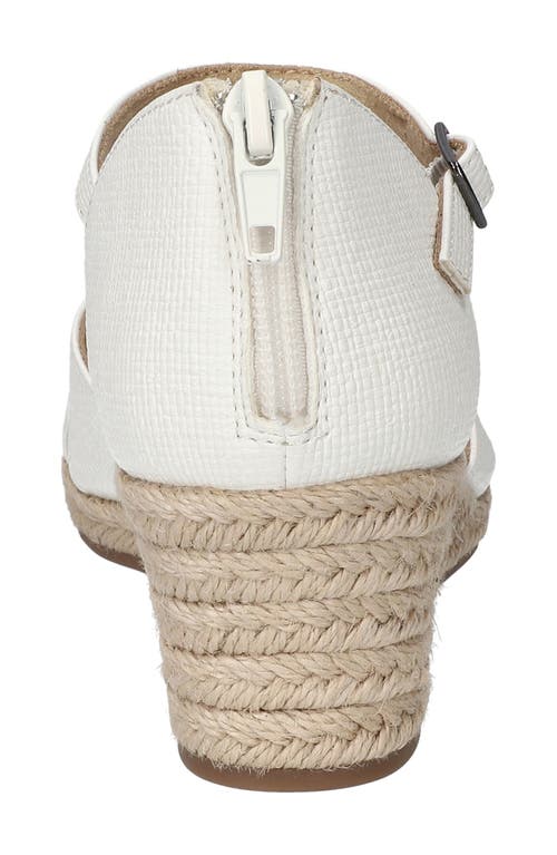 EASY STREET EASY STREET COAST ESPADRILLE WEDGE SANDAL
