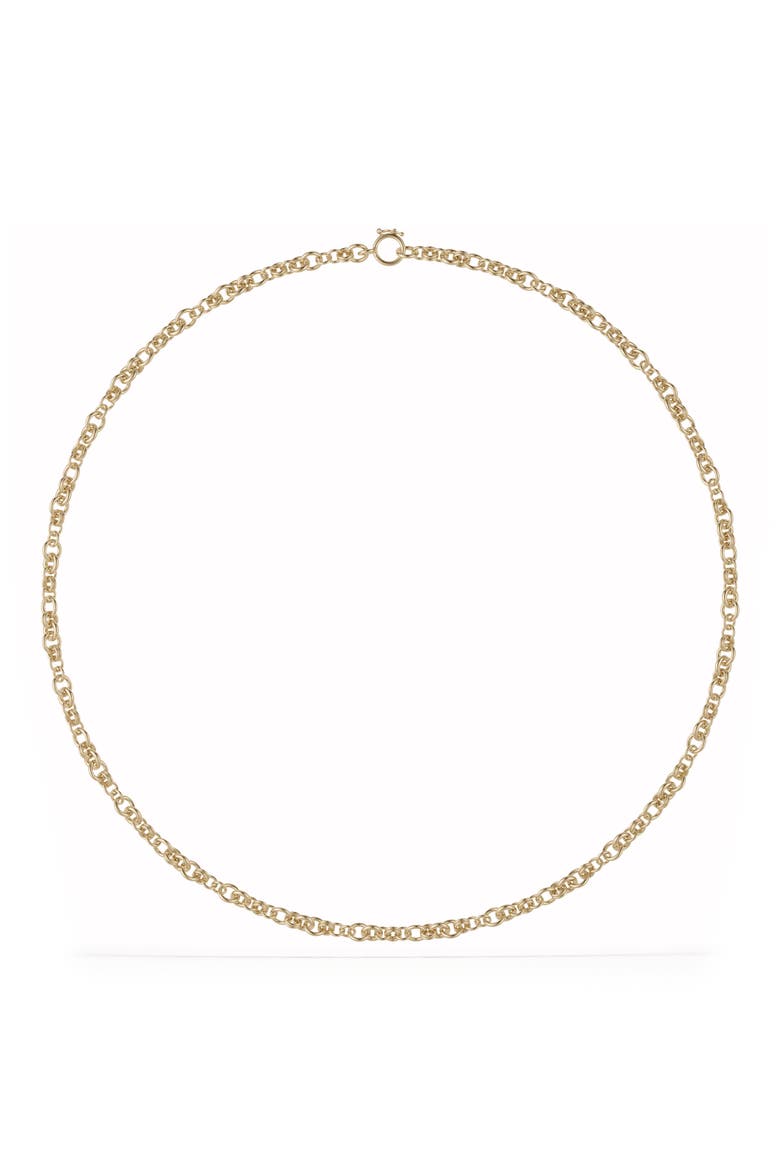Helio Chain Necklace, Main, color, YELLOW/ WHITE