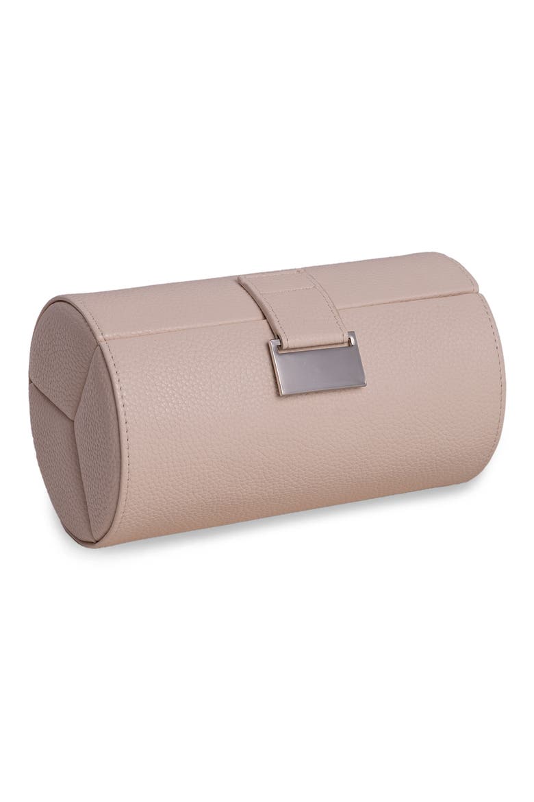 Leather Sunglass Storage Case, Main, color, CREAM
