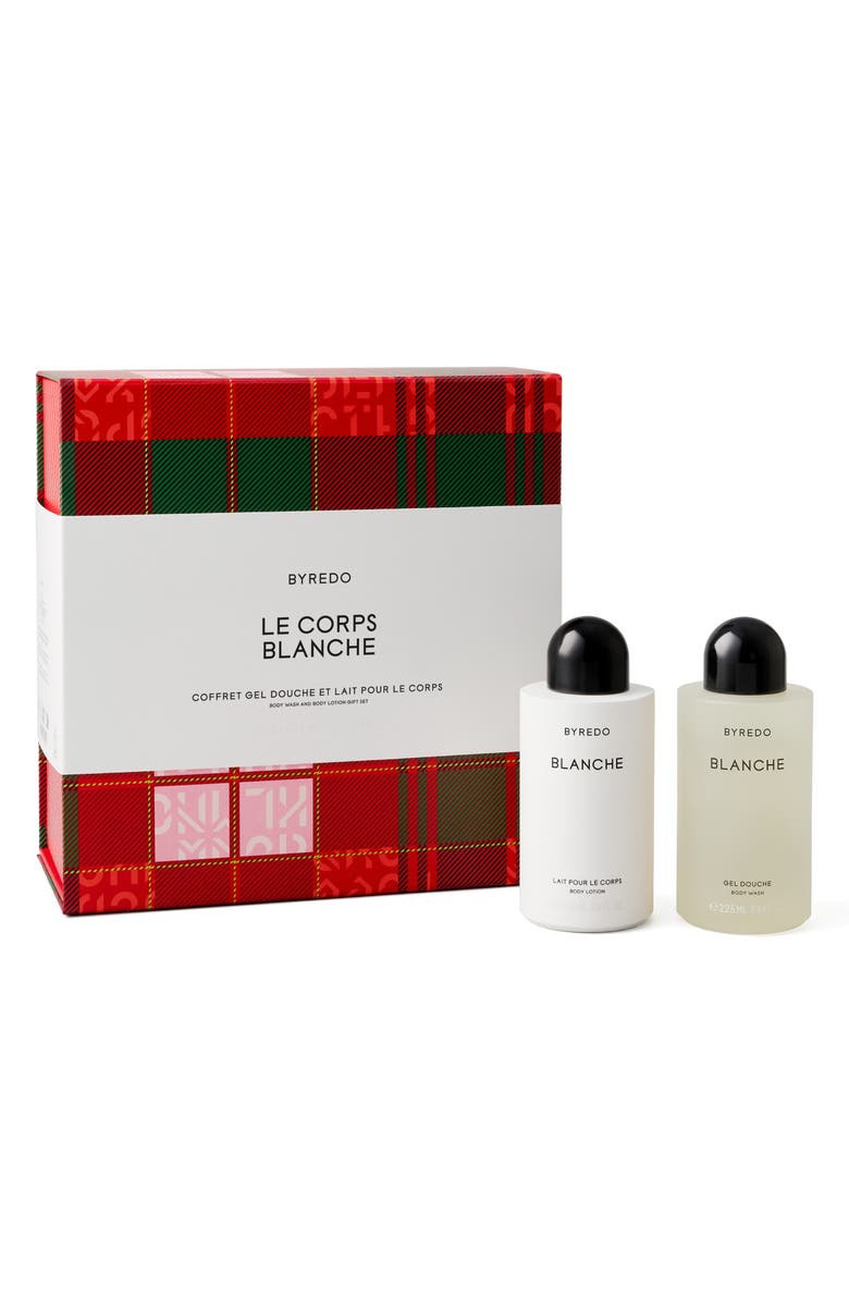 BYREDO Le Corps Blanche Body Wash & Body Lotion Gift Set, Main, color,