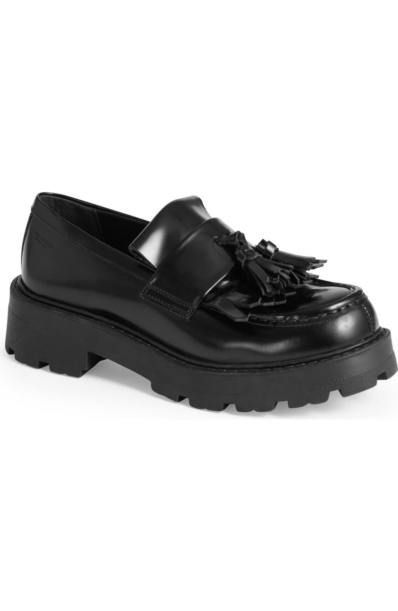 Vagabond Shoemakers Cosmo 2.0 Platform Tassel Loafer, Main, color,