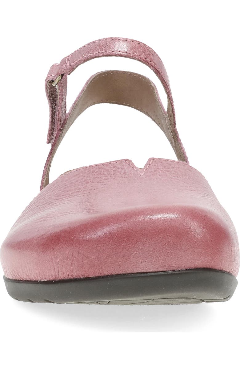 Dansko Rowan Flat, Alternate, color, Pink