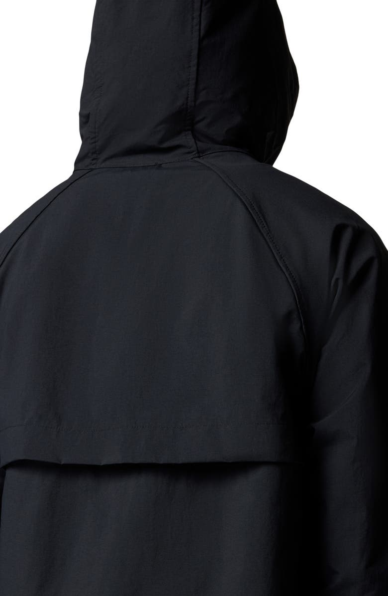 Columbia Spire Valley Water Repellent Windbreaker, Alternate, color, Black