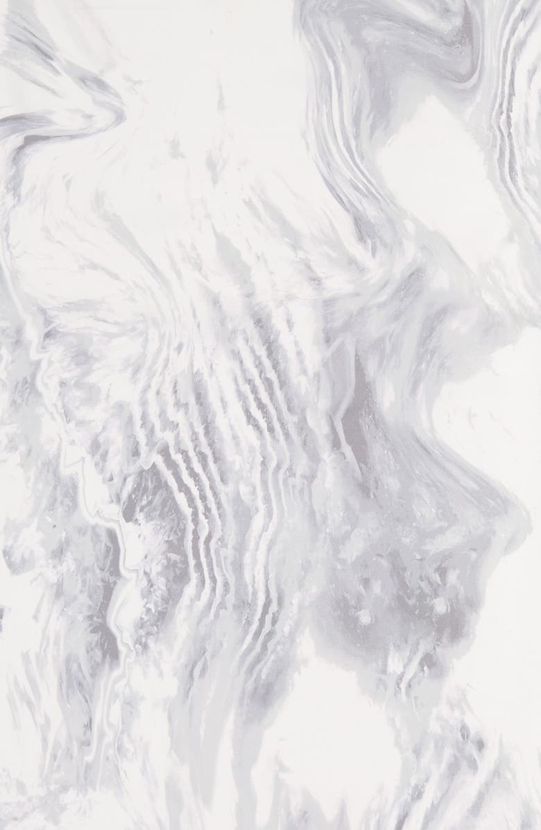 Nordstrom Silk Printed Square Scarf, Alternate, color,