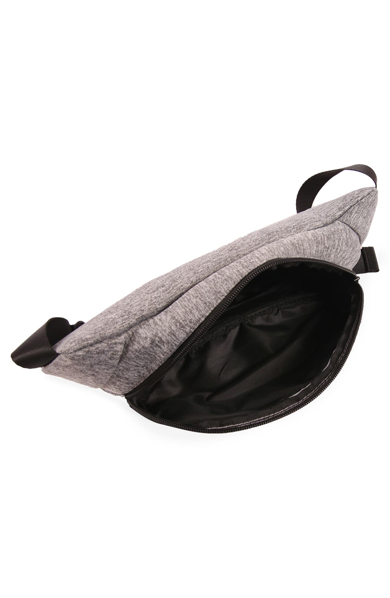 FILA Valerie Belt Bag, Alternate, color, Heather Grey