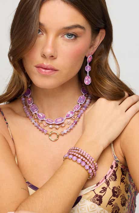 Bejeweled Drop Earrings