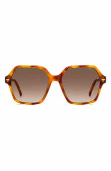 Carrera 3026/S 56mm Gradient Square Sunglasses
