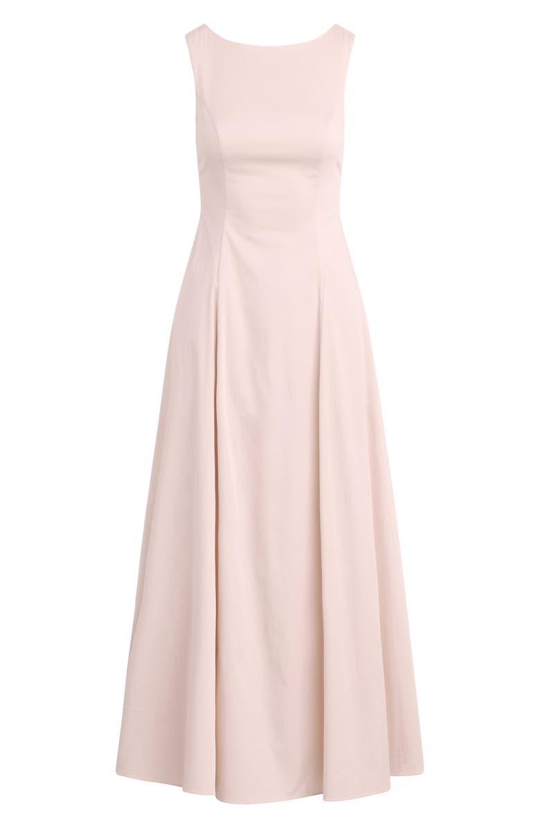Favorite Daughter The Catherine Sleeveless Flare Maxi Dress, Alternate, color, Pale Pink