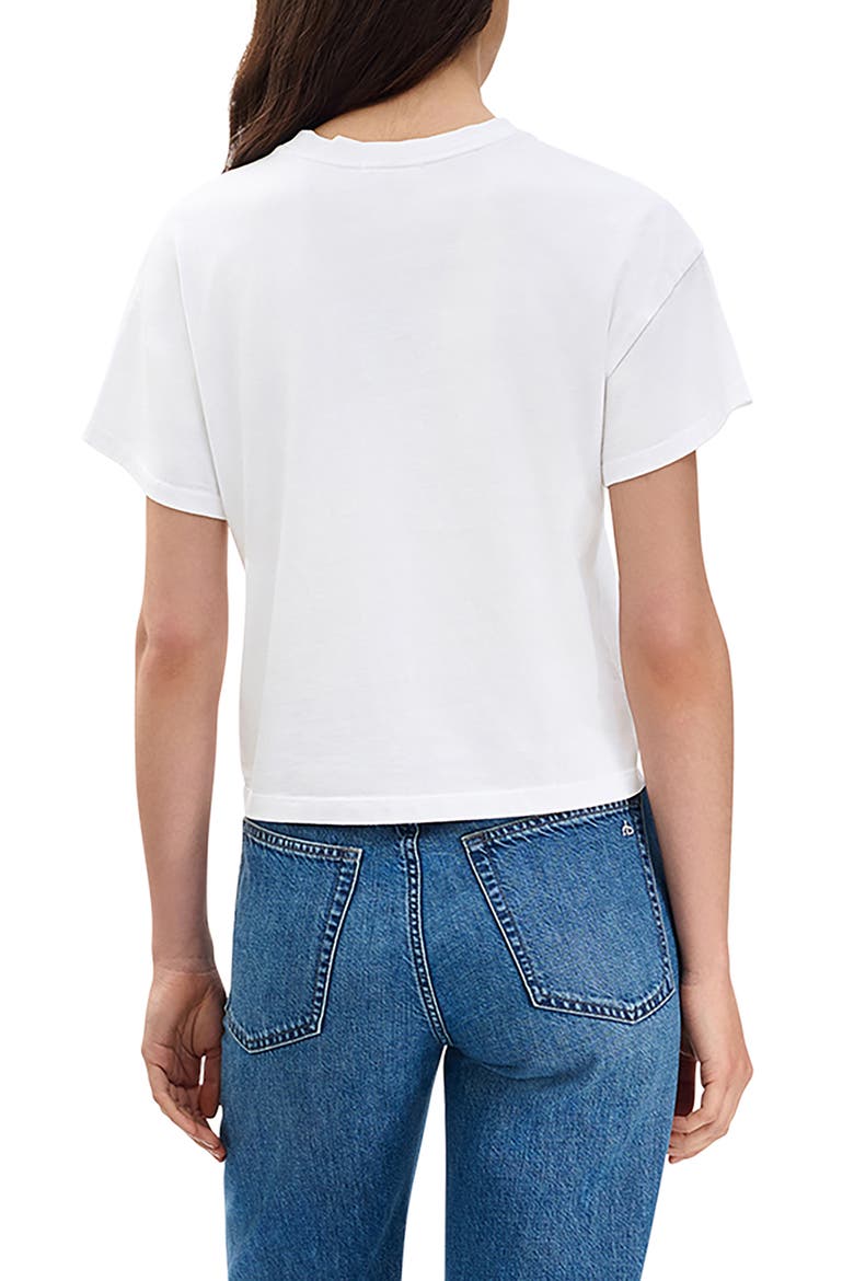 Kelley Boxy Cotton Jersey T-Shirt, Alternate, color, WHITE