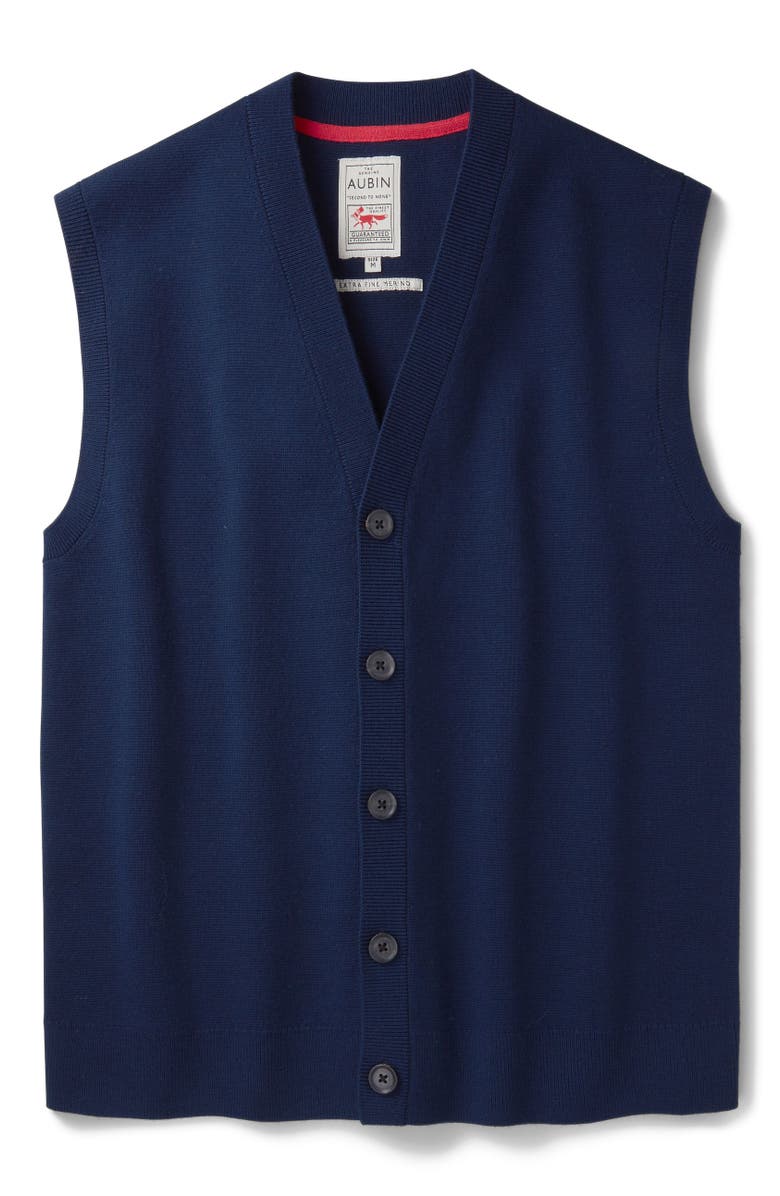 Aubin Portman 100% Wool Waistcoat, Alternate, color,