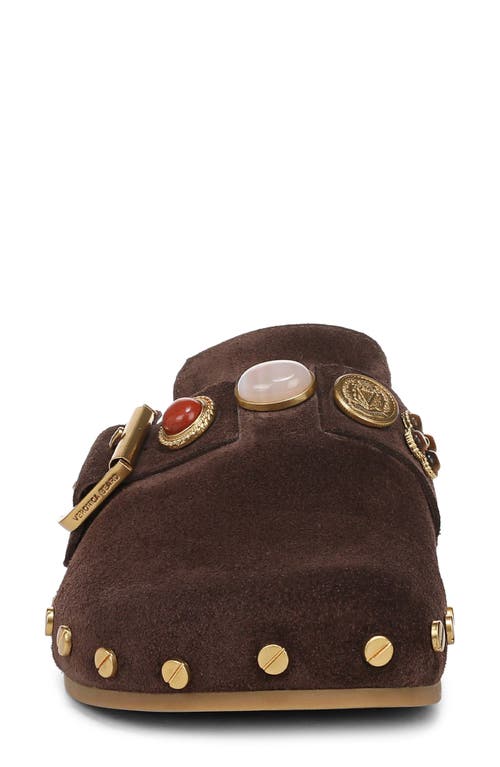 Veronica Beard Fern Charm Clog In Brown