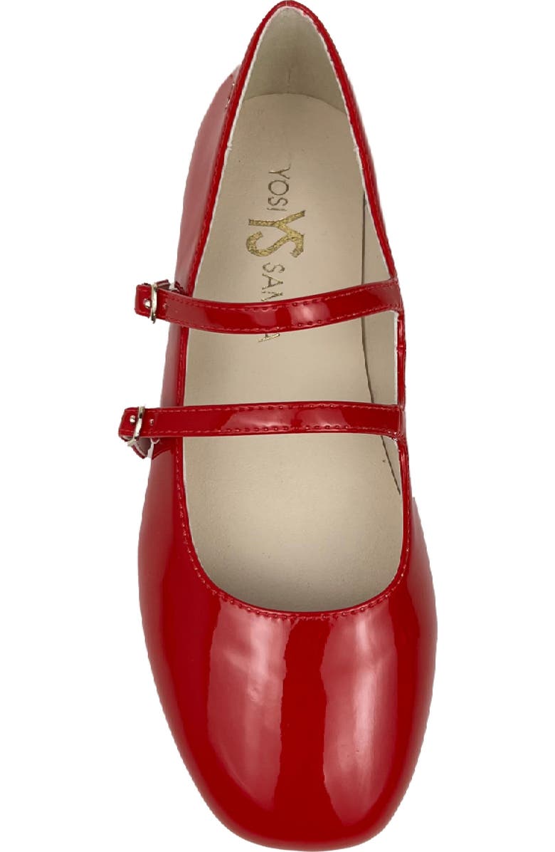 Yosi Samra Kids' Miss Mary Flat, Alternate, color, Red