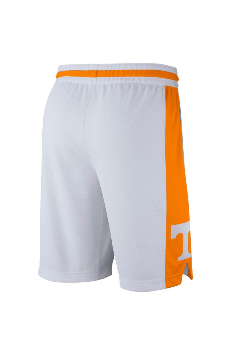 Nike Men's Nike White Tennessee Volunteers Retro Replica Performance Basketball Shorts, Alternate, color,