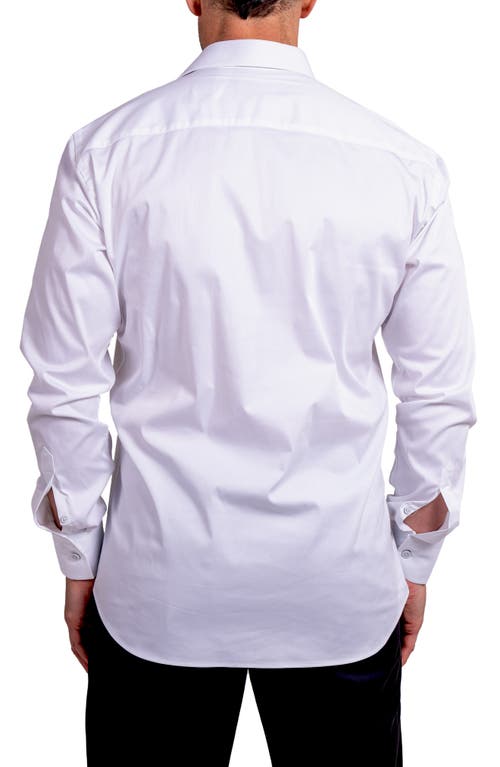 Maceoo Blacklabel Softstretch Ascension Button-up Shirt In Gray