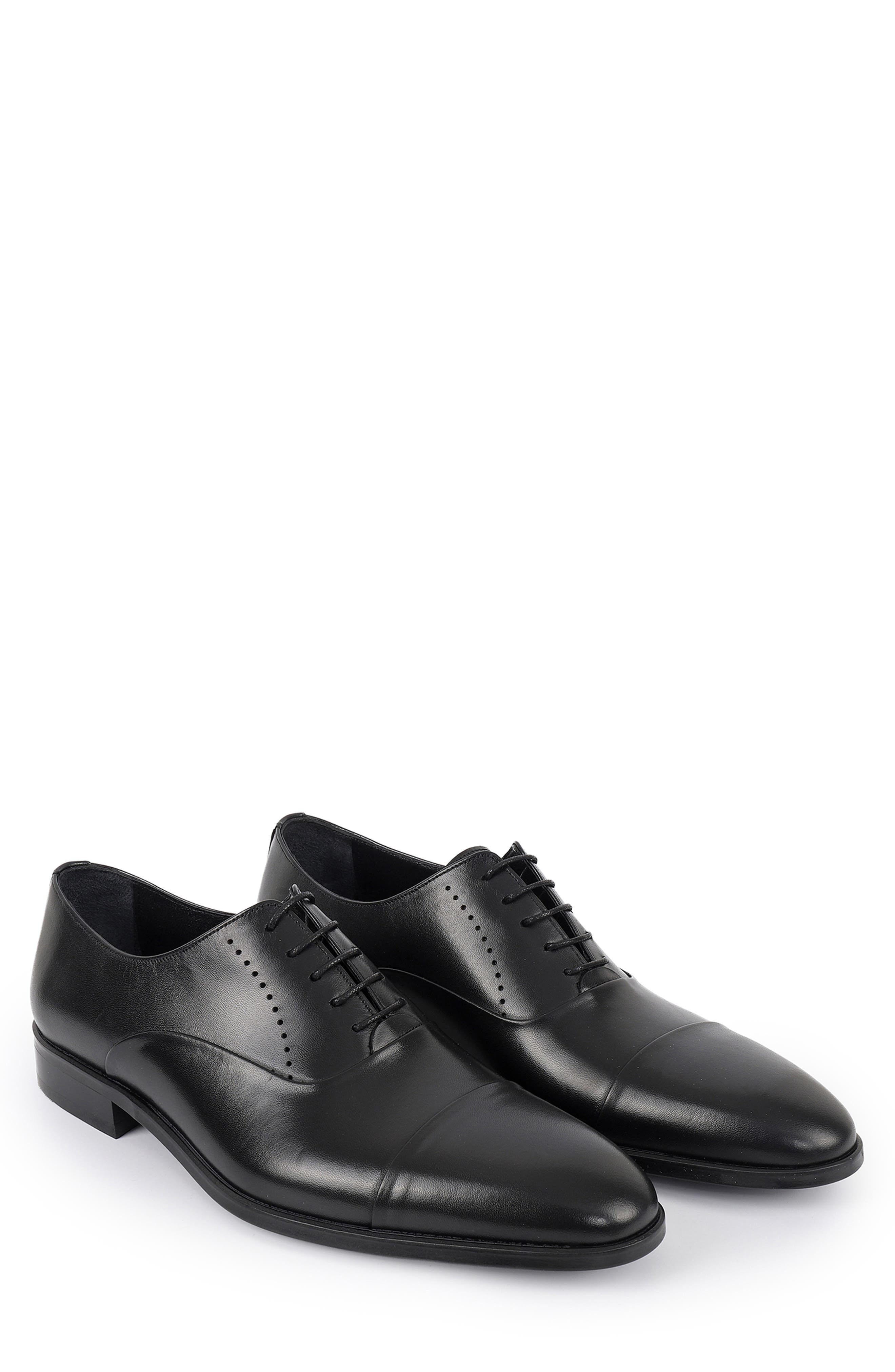 VELLAPAIS Dinero Perforated Oxford, Alternate, color, Black