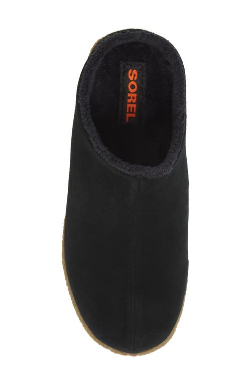 Sorel Youth Lanner Ridge Ii Slipper In Black