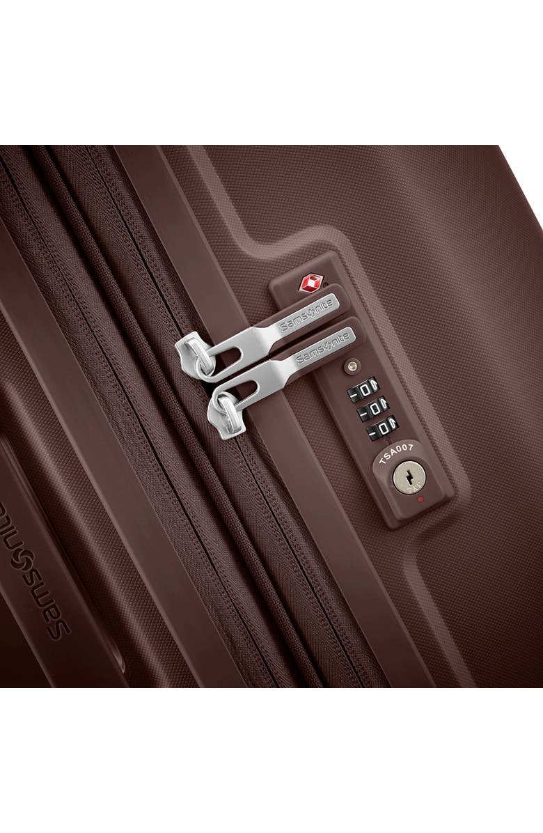 Samsonite Outline Pro Medium Spinner, Alternate, color, Cocoa Chocolate Mauve