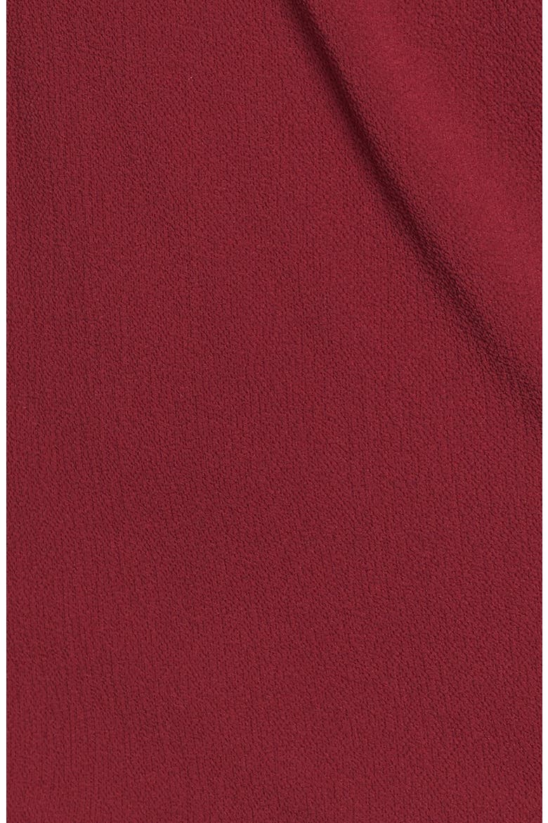 'Take Me Away' Wrap Blouse, Alternate, color, MERLOT