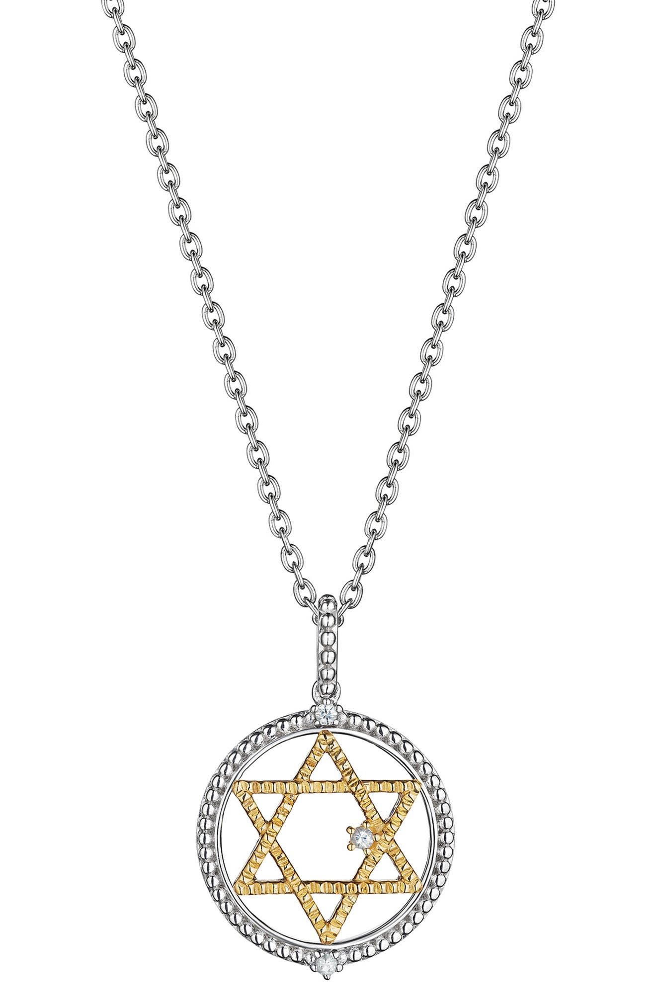 Judith Ripka Little Jewels 14K Yellow Gold Plated Sterling Silver White ...