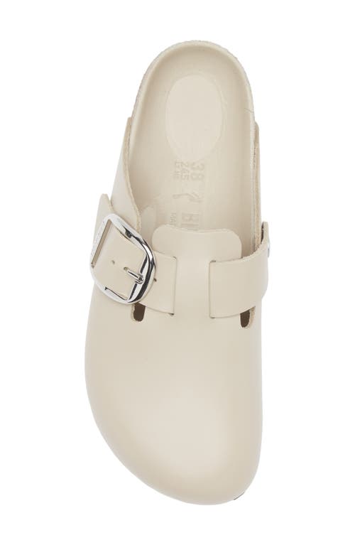 Birkenstock Boston Big Buckle Clog In Neutral