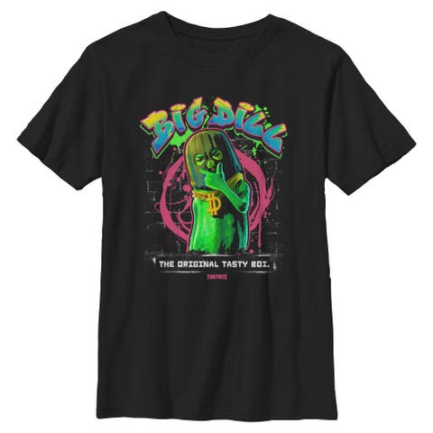 Boy's Fortnite The Original Tasty Boi Graffiti  Graphic T-Shirt