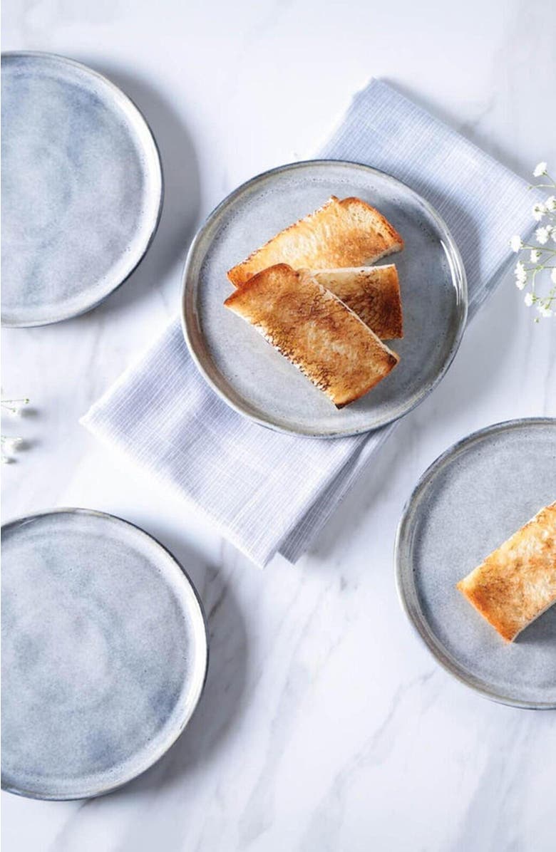 Porto Brasil Bread Plate Set of 6, Alternate, color, Dust