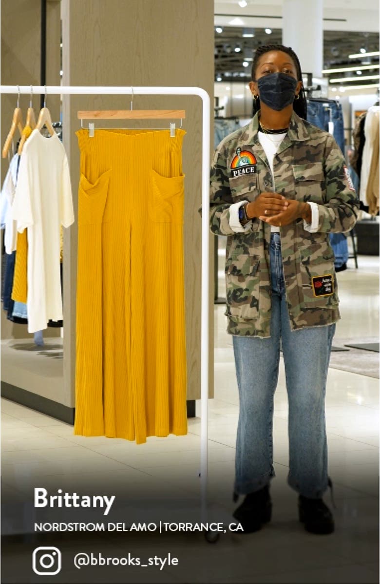 Free People FP Movement Blissed Out Wide Leg Pants, sales video thumbnail