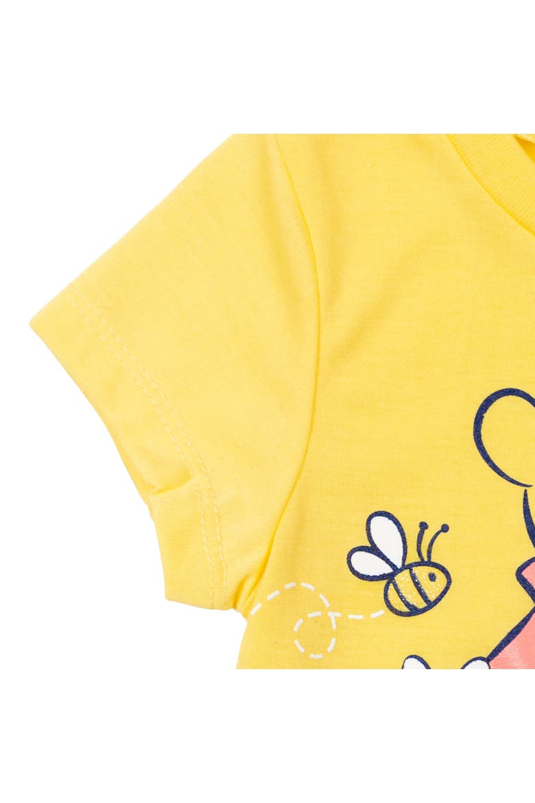 Winnie the Pooh T-Shirt & Leggings Set, Alternate, color, Pooh Yellow/Blue