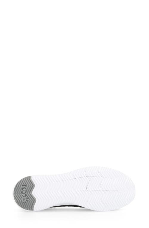 Propét Travelfit Slip-on Sneaker In Black/charcoal