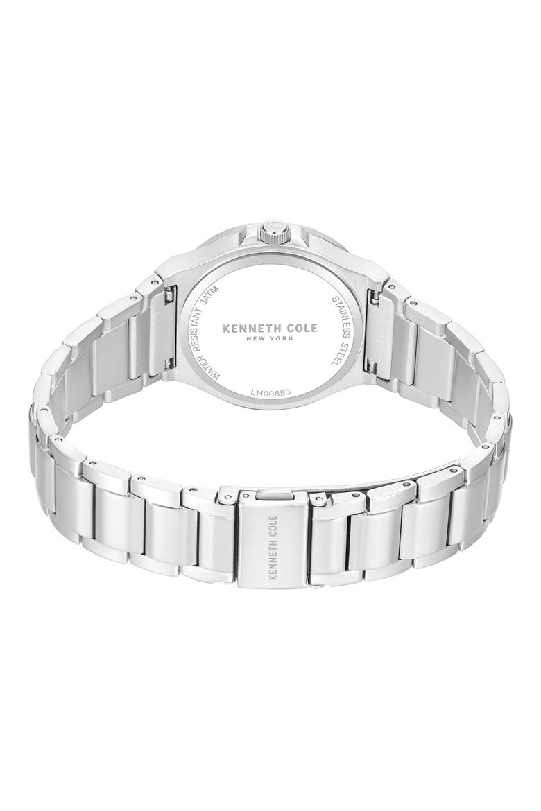 Glenville Bracelet Watch, 32mm, Alternate, color, SILVER