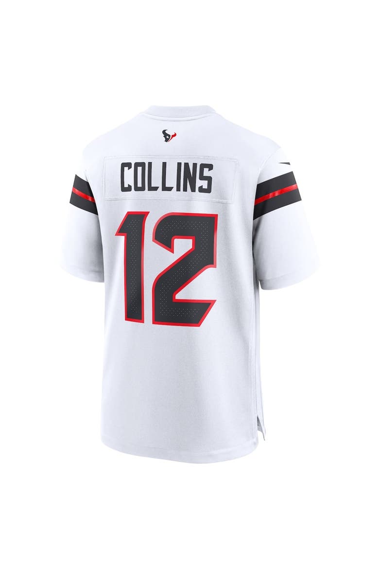 Men's Nike Nico Collins  White Houston Texans Game Jersey, Alternate, color, White