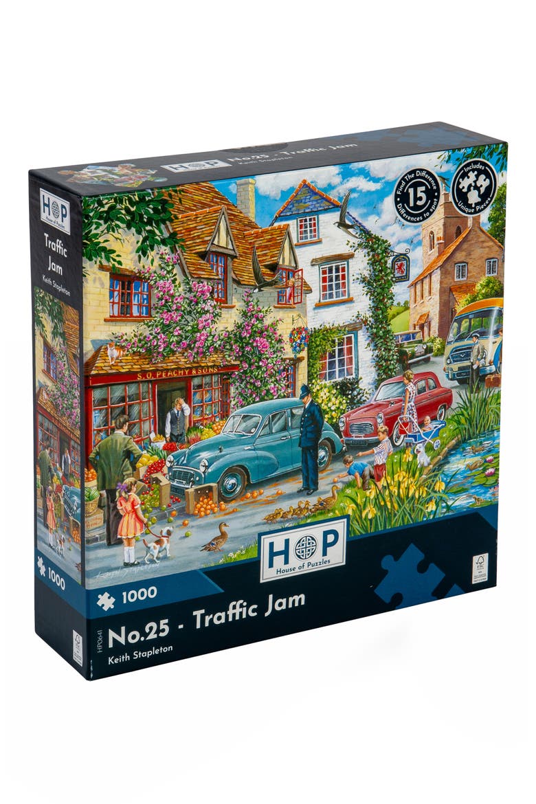 Traffic Jam 1000-Piece Jigsaw Puzzle, Main, color, NONE