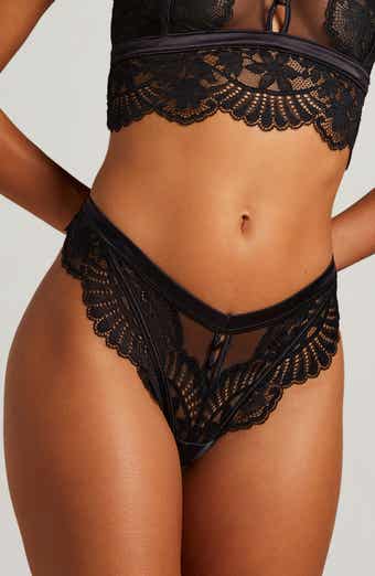Amelia Lace & Mesh Thong