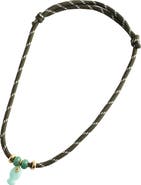 Madewell Paracord Charm Necklace