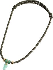 Madewell Paracord Charm Necklace