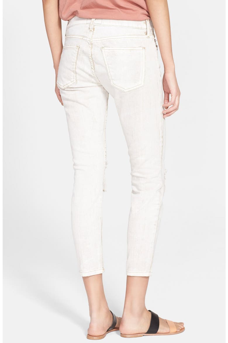 'The Stiletto' Jeans, Alternate, color, SANDUNE DESTROY