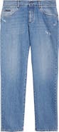 Dolce&Gabbana Distressed Straight Leg Jeans