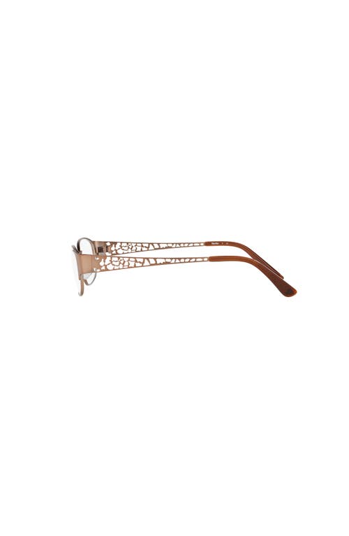 Sferoflex 54mm Rectangle Optical Glasses In Gold